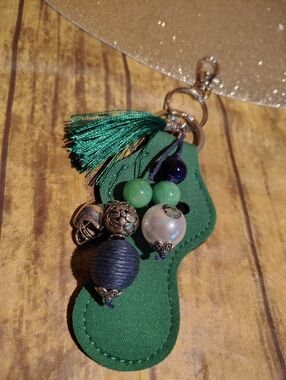 Seattle Seahawks Lipstick Keychain